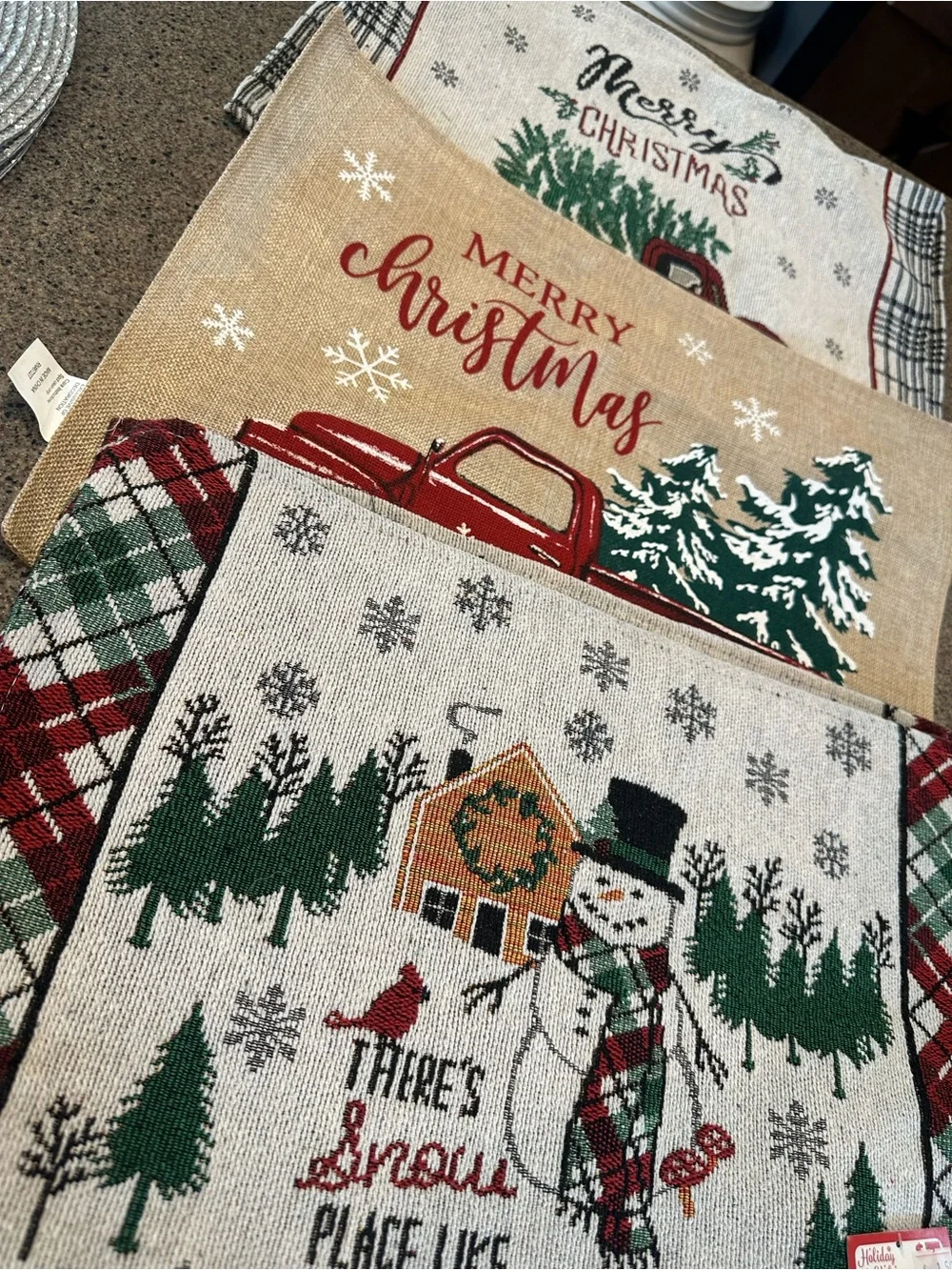 Holiday placemats